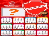 Calendário 2026 Vila Nova Foto Montagem