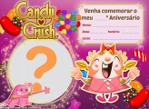 Convite Candy Crush