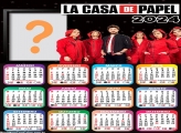 Calendário 2024 La Casa de Papel Criar Grátis