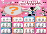 Calendário 2023 Fazer Montagem Online Minnie Confeiteira