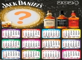 Calendário 2024 Virtual Grátis Jack Daniels Montagem Virtual