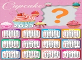 Calendário 2023 Cupcake Fazer Montagem