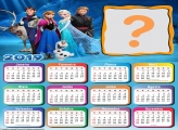 Calendário 2019 Frozen Personagens