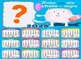 Calendário 2026 Dia de Alegria Colar Foto Online