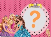 Moldura Barbie Escola de Princesas