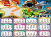 Calendário 2024 Lego Jurassic World Editar Online