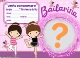 Convite Bailarinas