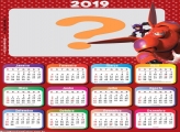 Calendário 2019 Big Hero