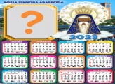 Calendário 2023 Nossa Senhora Aparecida Cute Montagem