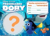 Convite Procurando Dory