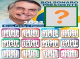Moldura Calendário 2023 Jair Bolsonaro