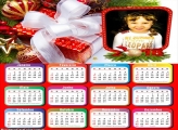 Emoldurar Calendário 2018 Presente Natal