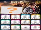 Calendário 2024 Montagem de Foto Harry Potter