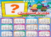 Moldura Calendário 2025 Capitão Cueca Feliz MegaNatal