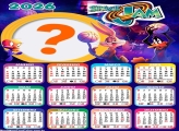 Calendário 2026 Space Jam Foto Colagem