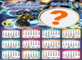 Calendário 2026 Super Choque Foto Colagem