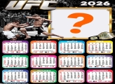 Calendário 2026 UFC Criar Montagem
