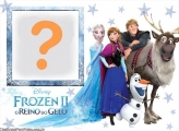 Moldura Frozen 2 O Reino do Gelo
