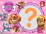 Patrulha Canina para Meninas Moldura de Foto