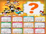 Calendário 2026 Animaniacs Colar Foto Online