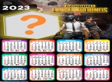 Calendário 2023 Montagem PlayerUnknowns Battlegrounds