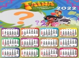 Calendário 2022 Tainá Colagem Infantil