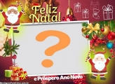 Colagem de Foto Natal e Ano Novo Online