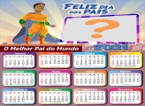 Colagem Online Calendário 2021 Pai Héroi