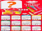 Foto Montagem Calendário 2026 Carmed