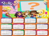 Calendário 2021 Polly Pocket Bonecas