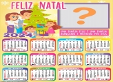 Foto em Calendário 2024 Família Abençoada Feliz Natal