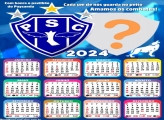 Calendário 2024 Paysandu Time de Futebol Fazer Montagem Online