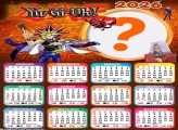 Calendário 2026 Yu-Gi-Oh Criar Montagem