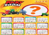 Foto Calendário 2026 Rick Zoom Grátis