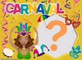 Carnavalesco Moldura Online de Carnaval