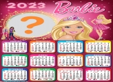 Calendário 2023 Barbie Foto Colagem Grátis