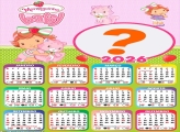 Calendário 2026 Moranguinho Baby Colar Foto Online
