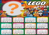 Moldura com Foto Online Calendário 2023 Lego Heróis