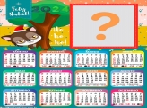 CalendÃ¡rio 2024 Lobo Mau Cute Feliz Natal Fazer Montagem Online