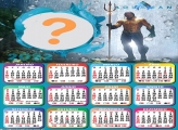 Montagem de Calendário 2022 Aquaman Online