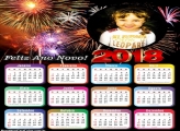 FotoMoldura Presente de Natal Calendário 2018