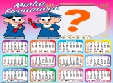 Calendário 2026 para Meninas Minha Formatura Emoldurar Foto Online