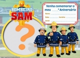 Convite O Bombeiro Sam