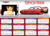 Calendário 2018 Relâmpago McQueen