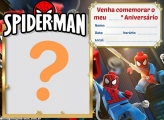 Convite Lego Homem Aranha