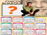 Calendário 2026 Chico Buarque Foto Colagem