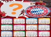 Calendário 2023 Bayern Munchen para Imprimir