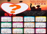 Foto Calendário 2026 Que o Amor seja a Melhor Forma Grátis