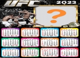 Calendário 2023 UFC Colar Foto Online