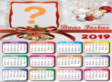 Calendário 2019 Boas Festas